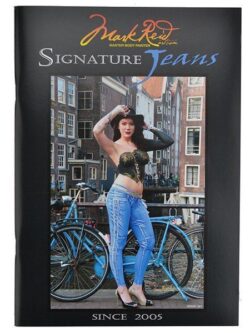Libro tutorial bodypainting jeans vaqueros Mark reid